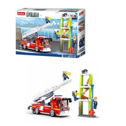 Sluban ‎M38-B0966 Fire Engine Building Blocks - 343 Pieces