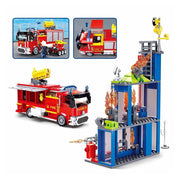 Sluban ‎M38-B0967 Fire Fighting Training Center Building Blocks