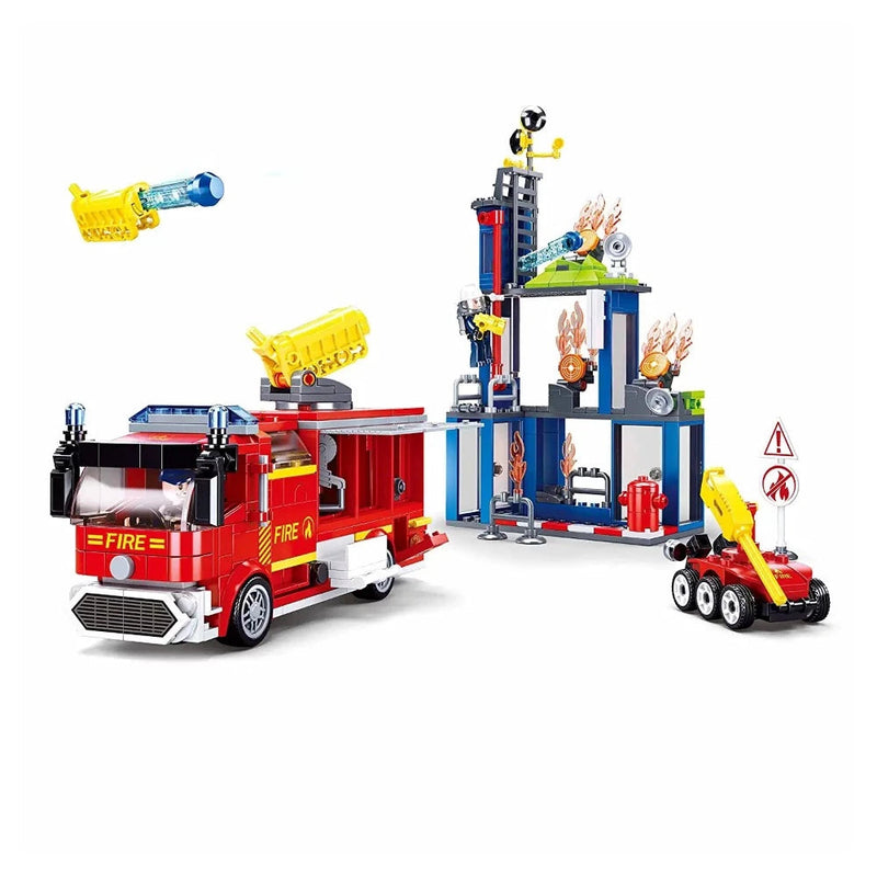 Sluban ‎M38-B0967 Fire Fighting Training Center Building Blocks