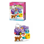 Sluban ‎M38-B0970F Dog Feeding Area Building Blocks
