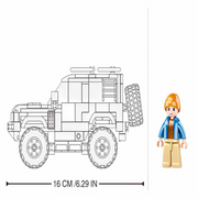 Sluban M38-B1015 ORV SUV Attacker