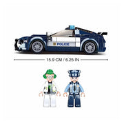 Sluban ‎M38-B1063 Town-Police Car Building Blocks