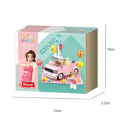 Sluban ‎M38-B1086 Open-Topped Car Building Blocks
