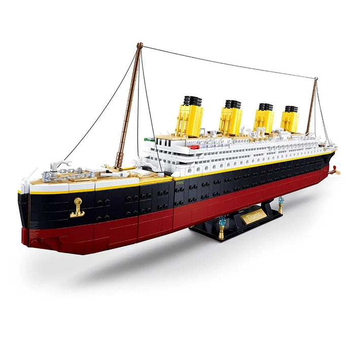 Titanic Maqueta SLUBAN TITANIC 1:350 Bricks Toys Expert Lego Art