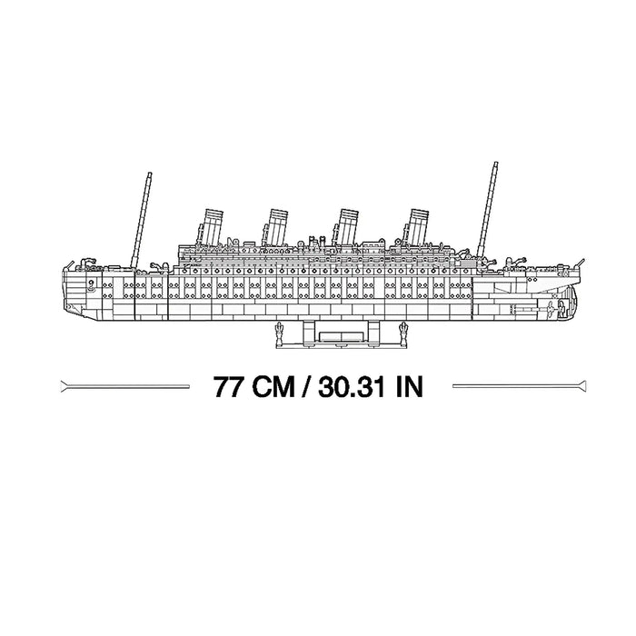 Sluban M38-B1122 Titanic Building Blocks - 2401 Pcs-Construction-Sluban-Toycra