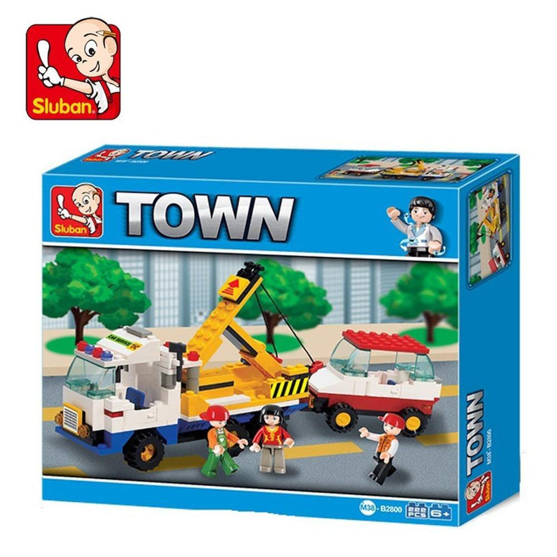 Sluban M38-B2800 City Scene -222 Pieces