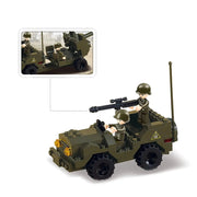 Sluban ‎M38-B5900 Land Forces-Antiaircraft Flak Building Blocks