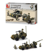 Sluban ‎M38-B5900 Land Forces-Antiaircraft Flak Building Blocks