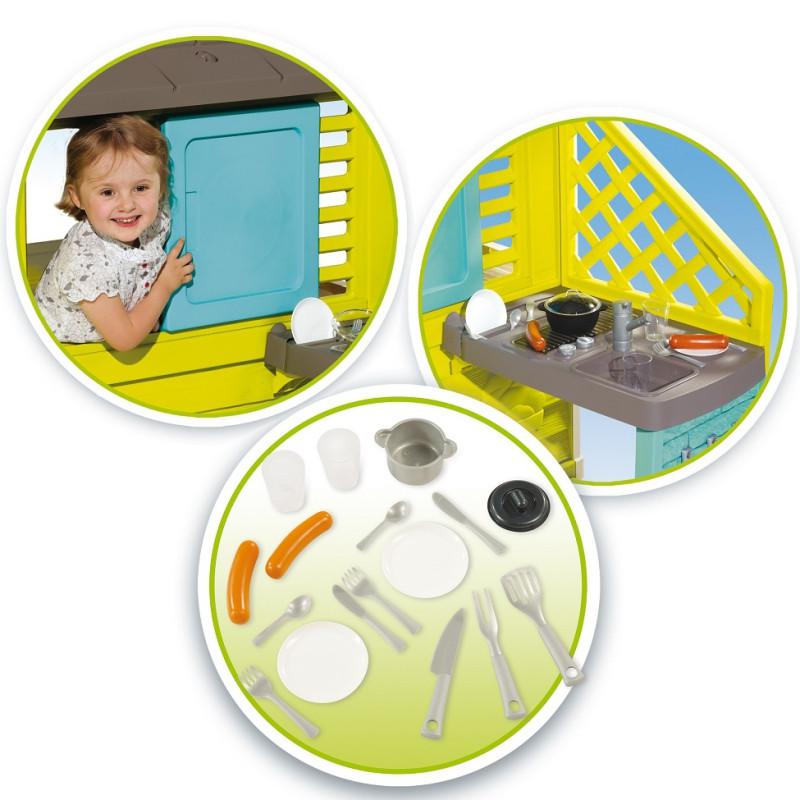 Smoby Playhouse + Kitchen