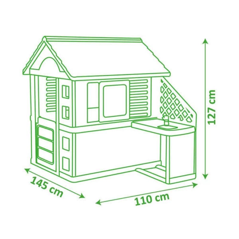 Smoby Playhouse + Kitchen