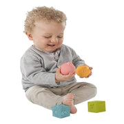 Sophie la girafe So'Pure 2 balls and 2 cubes set
