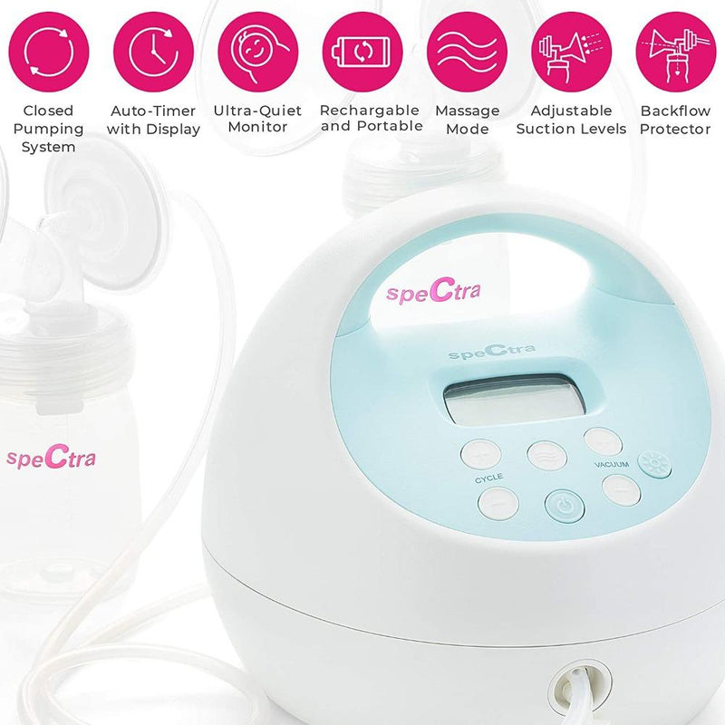 Spectra Electric Breast Pump S1 Plus (Sky Blue)