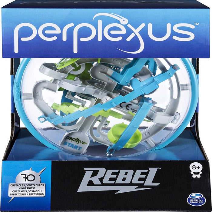 Perplexus Rebel, Sensory Fidget Toy Brain Teaser Gravity 3D Maze Puzzle  Game-US