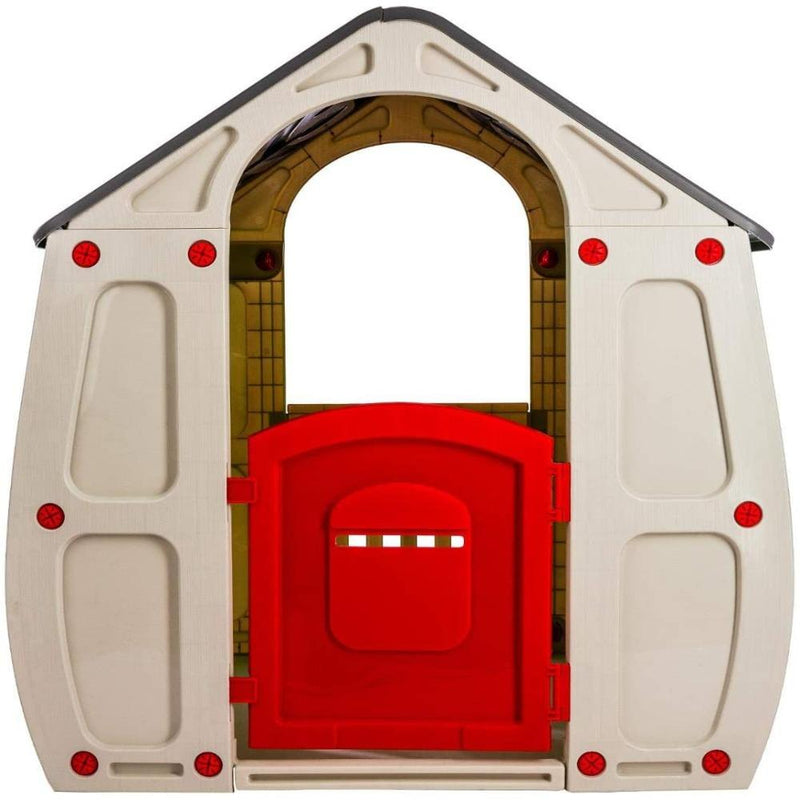 Starplast Magic House Classic Colours Grey Green Beige Red