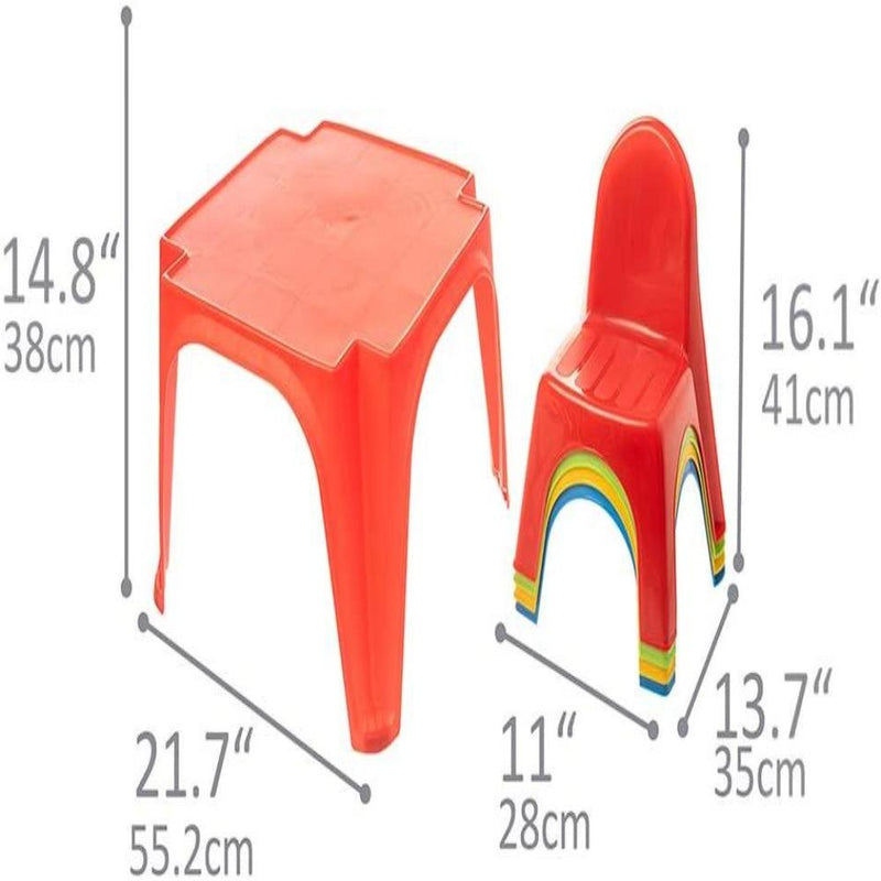 Starplay Kids 4 Keren Chairs + 1 Keren Table