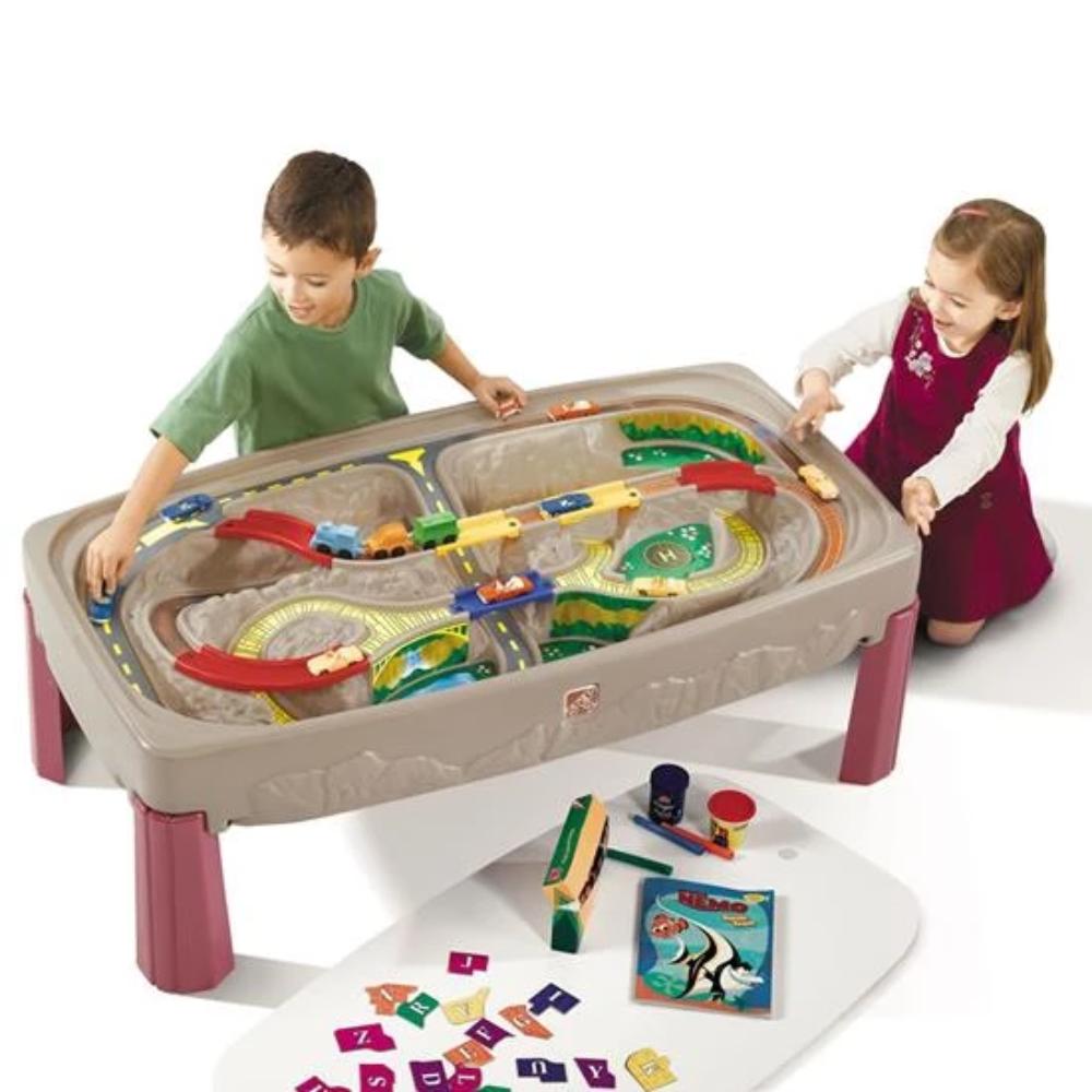 Step2 Deluxe Canyon Road Train & Track Table | Buy Online at Toycra
