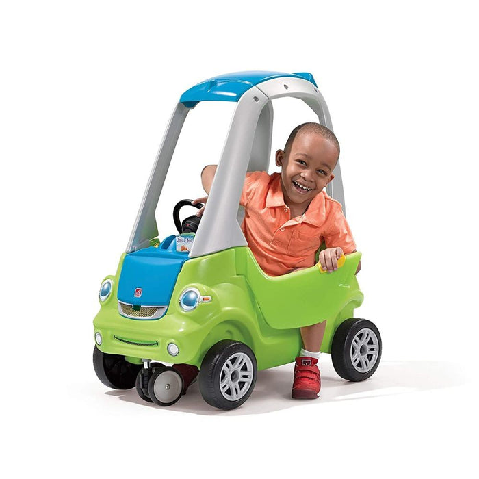 Step2 Easy Turn Coupe (Green)-Outdoor Toys-Step2-Toycra