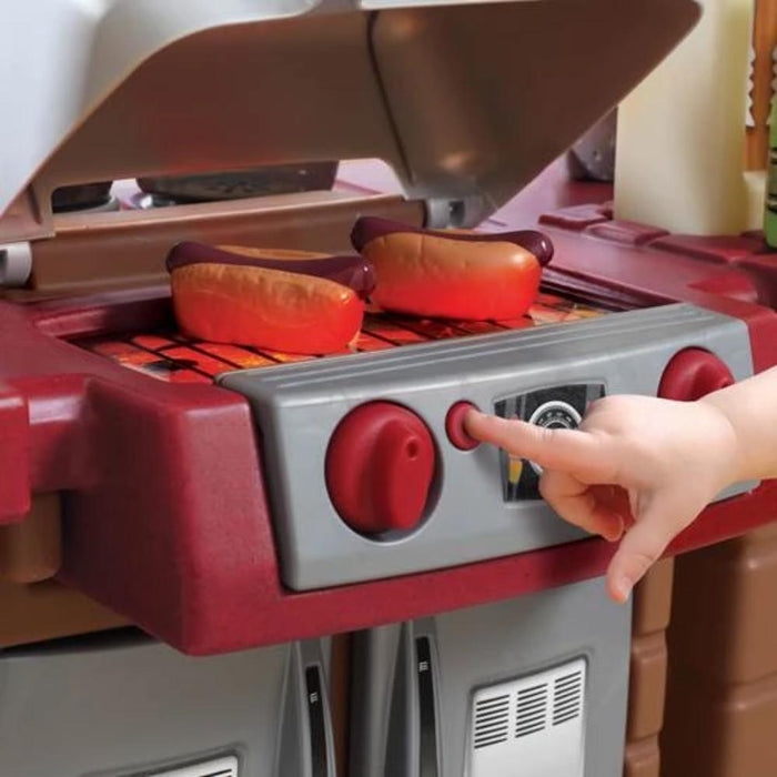 Step2 Grand Walk-In Kitchen & Grill-Pretend Play-Step2-Toycra