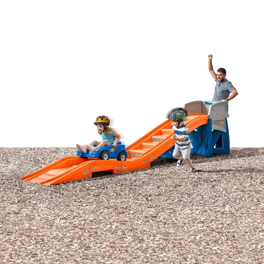 Hot wheels cheap backyard roller coaster