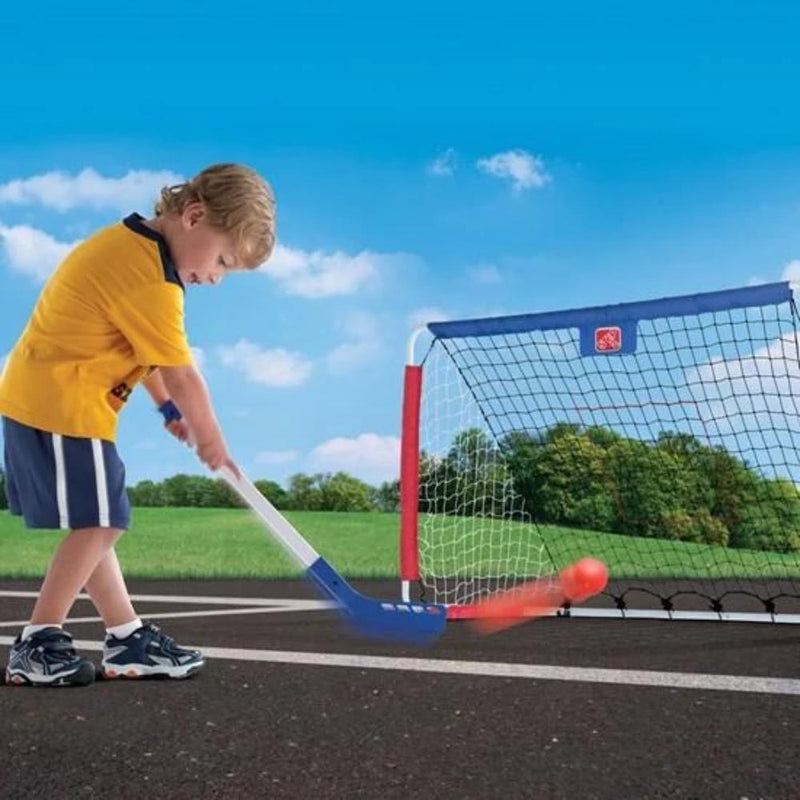 Step2 Kickback Soccer Goal and Pitch Back