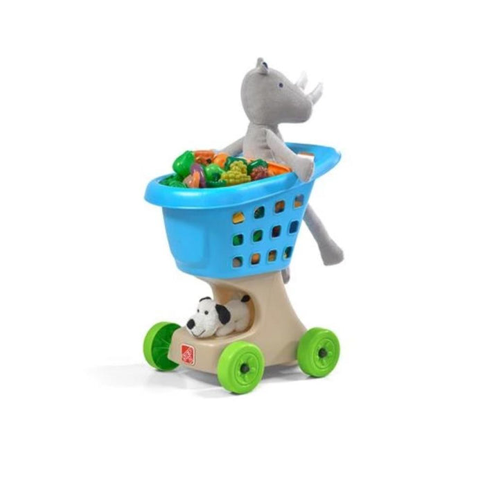 Step2 Little Helper's Shopping Cart -Blue-Pretend Play-Step2-Toycra