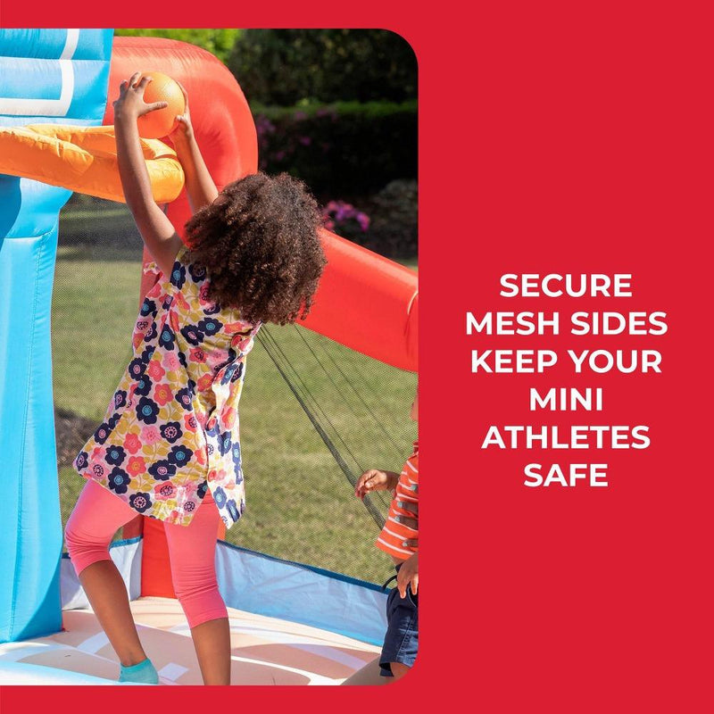 Step2 MAX Sports Full Court Basketball ‘n Slide Inflatable Bouncer
