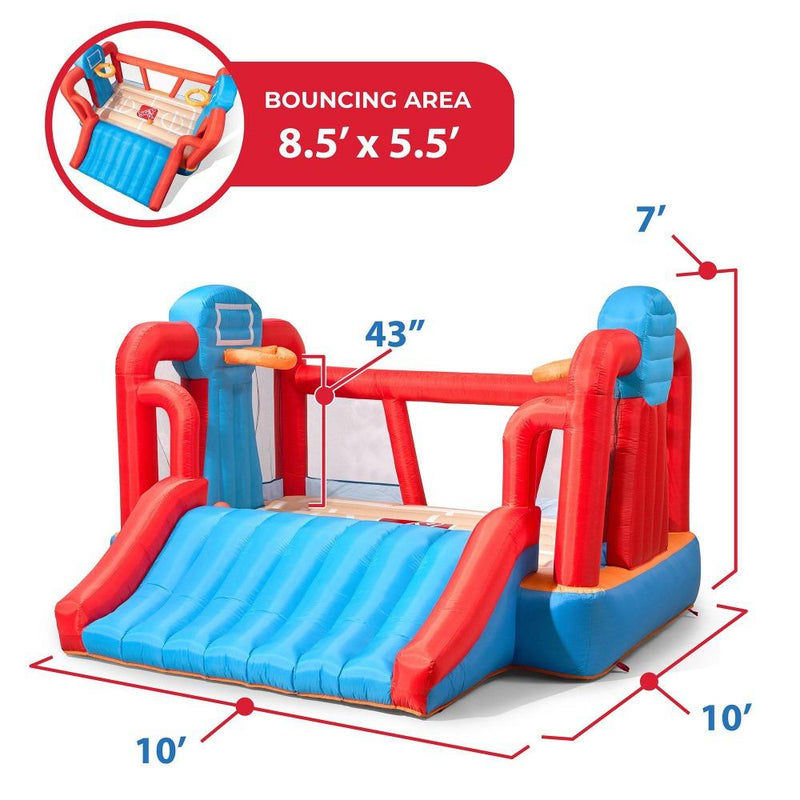 Step2 MAX Sports Full Court Basketball ‘n Slide Inflatable Bouncer
