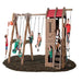 Step2 Naturally Playful Adventure Lodge Play Center with Glider-Outdoor Toys-Step2-Toycra