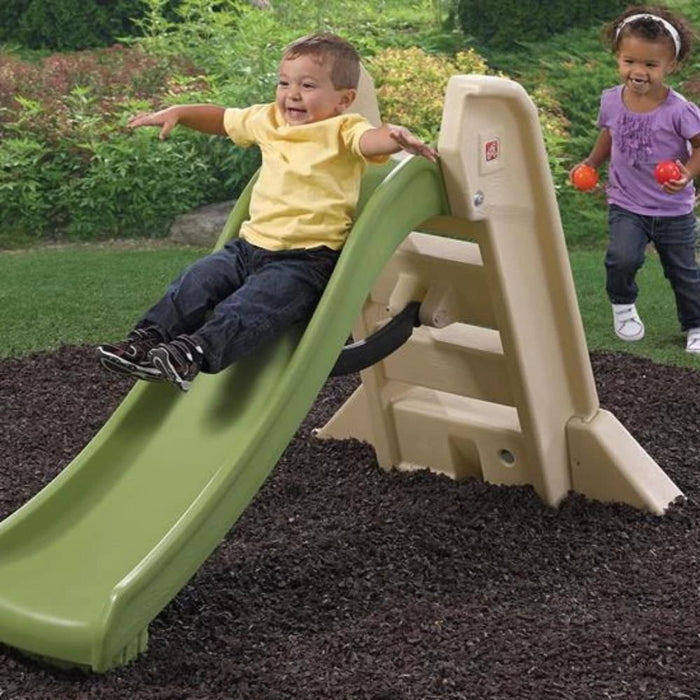 Step2 Naturally Playful Big Folding Slide-Outdoor Toys-Step2-Toycra