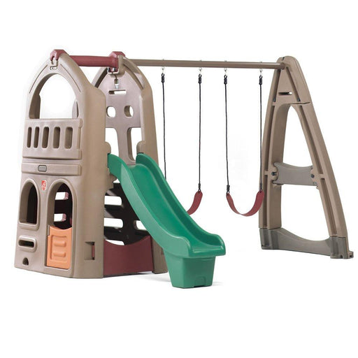 Step2 Naturally Playful Playhouse Climber & Swing Extension-Outdoor Toys-Step2-Toycra