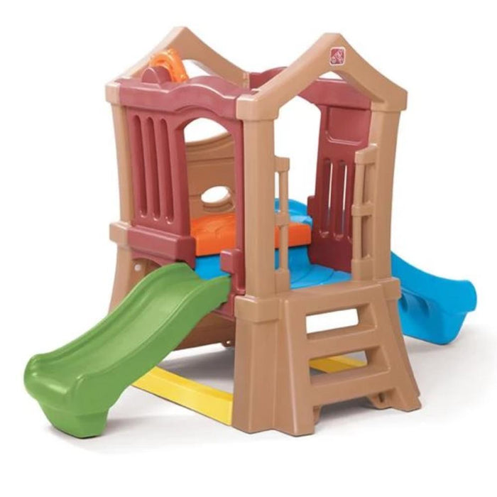 Playhouse Climber Step Climbing Wall And Slide Step2 Play Up