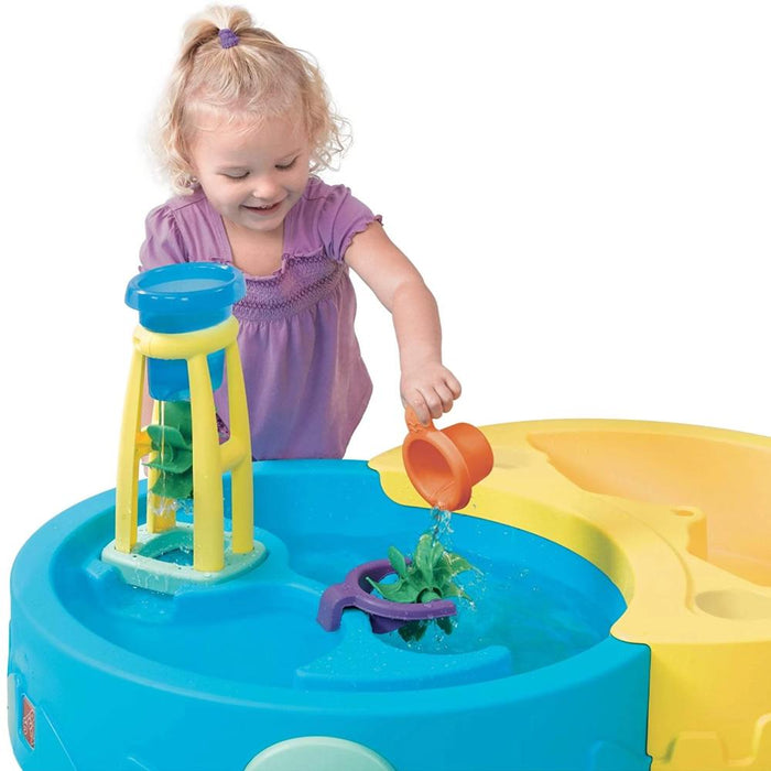 Step2 Shady Oasis Sand & Water Play Table-Outdoor Toys-Step2-Toycra