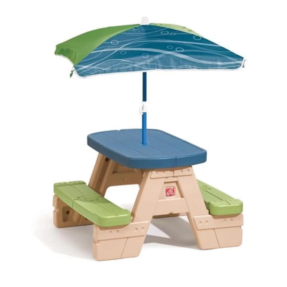 Step2 Sit & Play Picnic Table With Umbrella