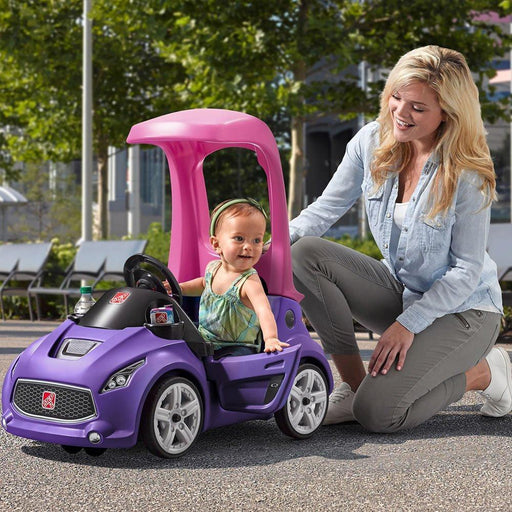 Step2 Turbo Coupe Foot-To-Floor (Purple)-Ride Ons-Step2-Toycra