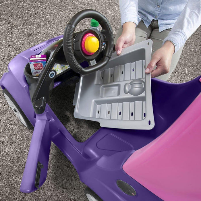 Step2 Turbo Coupe Foot-To-Floor (Purple)-Ride Ons-Step2-Toycra