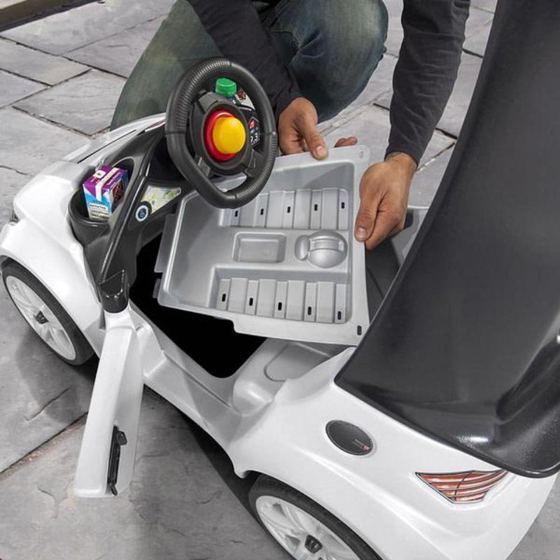 Step2 Turbo Coupe Foot-To-Floor (White )