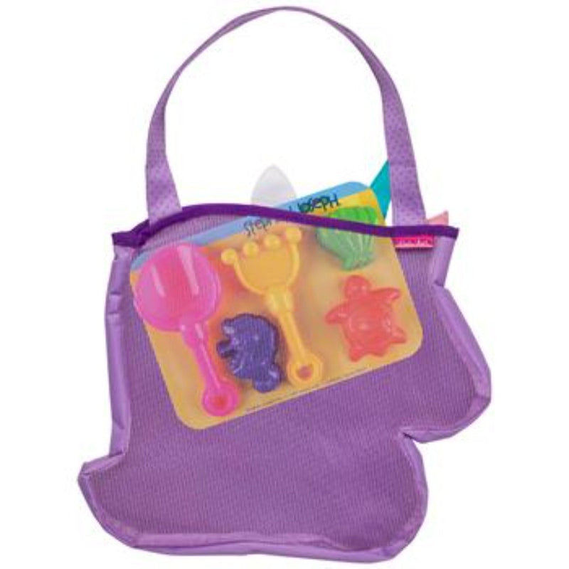 Stephen Joseph Beach Totes (W/Sand Toy Play Set) -Unicorn