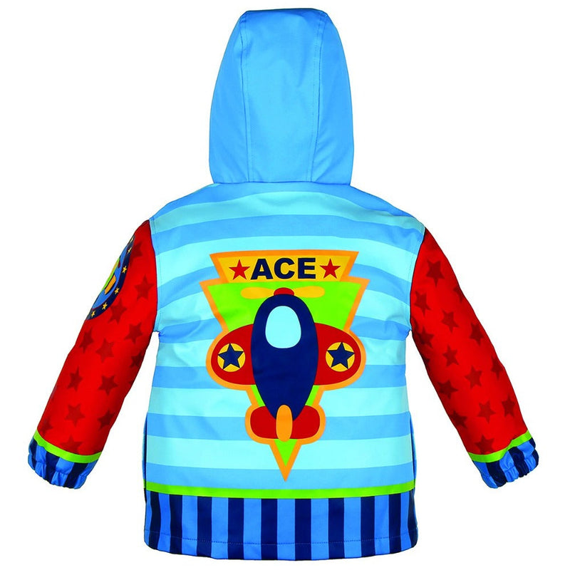 Stephen Joseph Raincoat Airplane 2T