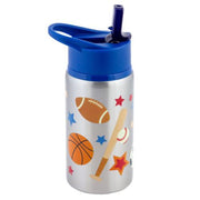 Stephen Joseph Zoo Stainless steel Water Bottles, 18 Ounce