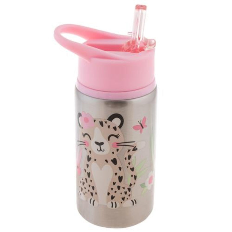 Stephen Joseph Zoo Stainless steel Water Bottles, 18 Ounce