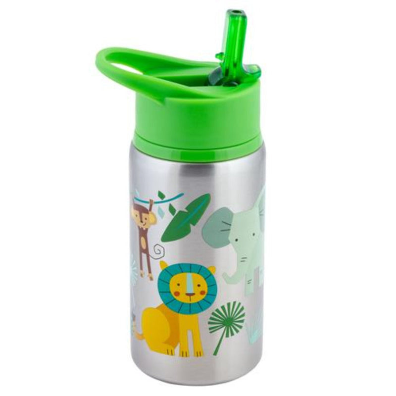 Stephen Joseph Zoo Stainless steel Water Bottles, 18 Ounce