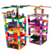 Strictly Briks Brik Tower - 6" x 6" 12 Pack - 12 Rainbow Colors-Construction-Strictly Briks-Toycra