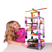 Strictly Briks Brik Tower - 6" x 6" 12 Pack - 12 Rainbow Colors