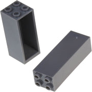 Strictly Briks Classic Baseplates 4 Base Plates & 30 Stackers in Gray