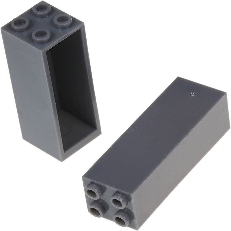 Strictly Briks Classic Baseplates 4 Base Plates & 30 Stackers in Gray