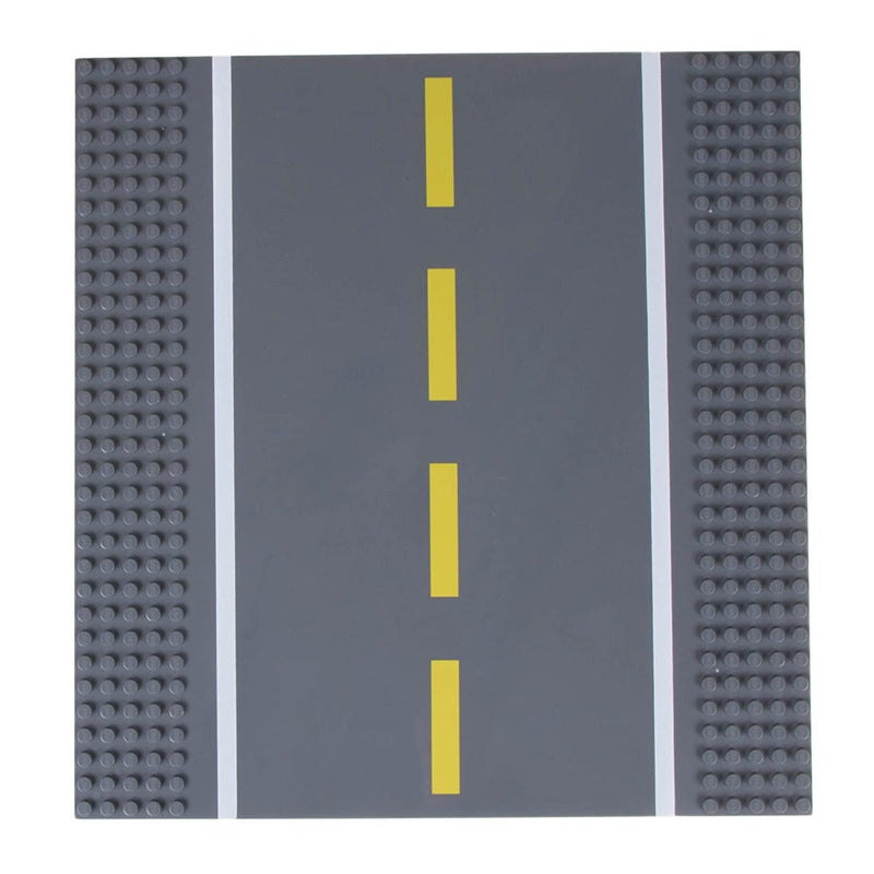 Strictly Briks Road Baseplates 10" x 10" Building Brick