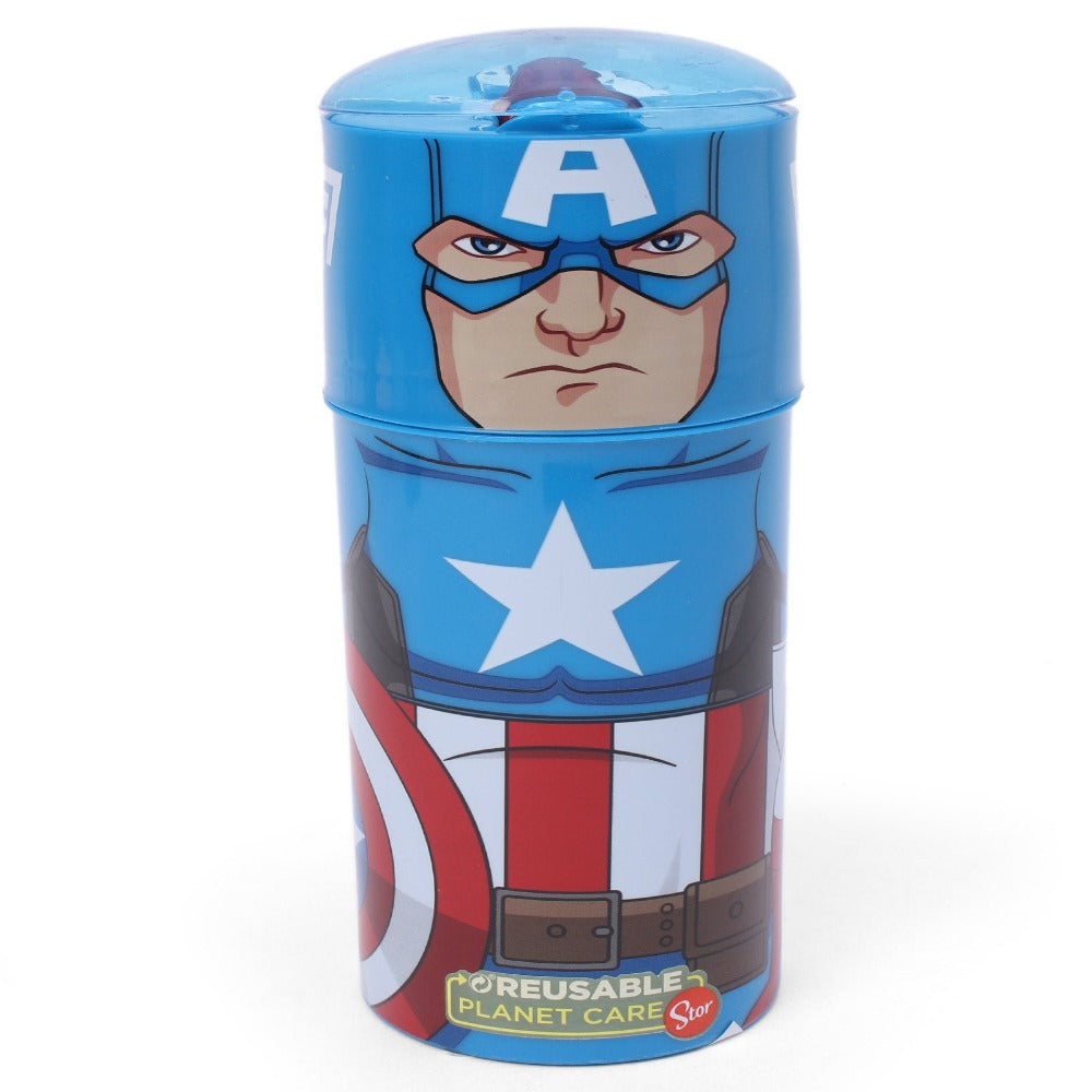 Nirmuk Captain America Printed Aluminium Sipper