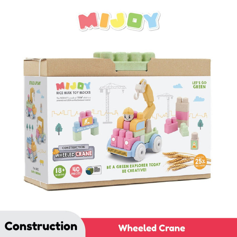 Sunta 40Pcs MIJOY Construction Blocks