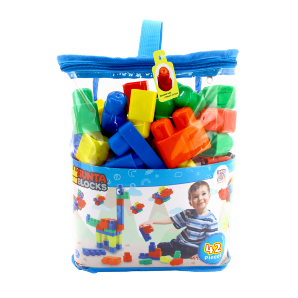 Sunta Blocks - 42PCS (Charm) | Buy Online at Toycra