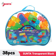 Sunta blocks (transparent) - 38pcs